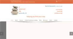 Desktop Screenshot of abalancedlife1.com